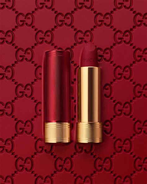 pubblicità gucci rossetto rosso|gucci rosso ancora 2024.